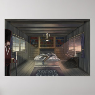 Affiche de la chambre à coucher d'Otto