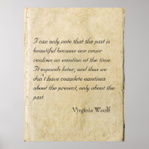 affiche de la citation de Virginia Woolf