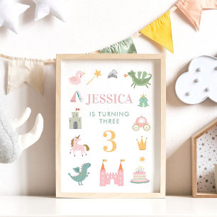 Affiche de la crèche d'anniversaire du château du 