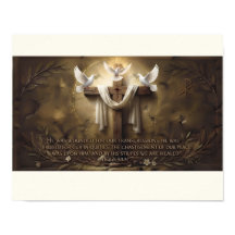 Affiche de la Croix Esaïe 53:5 | Par Ses Meurtriss