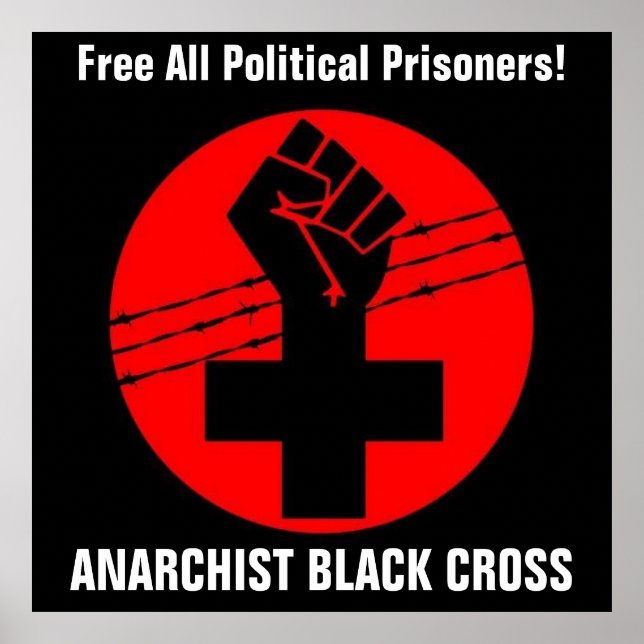 Affiche de la Croix Noire Anarchiste 3 (Devant)