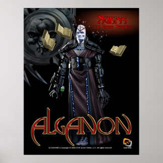Affiche de la déité Alganon Xukiss