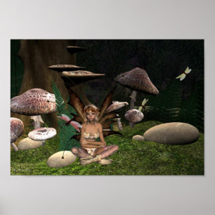 affiche de la fée des dragons