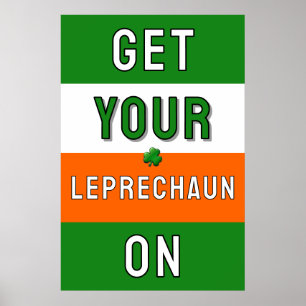 Affiche de la fête de la Saint-Patrick
