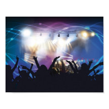 Affiche de la foule de concerts