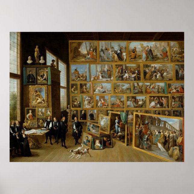 Affiche de la Galerie Teniers CC0056 (Devant)