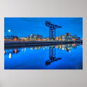 Affiche de la grue de Finnieston, Glasgow