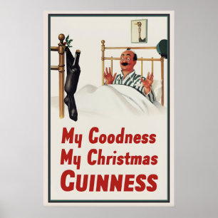 Affiche de la Guinness Christmas Stocking  John