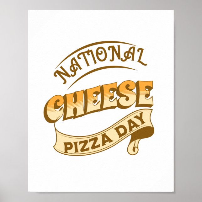 Affiche de la journée nationale de la pizza au fro (Devant)