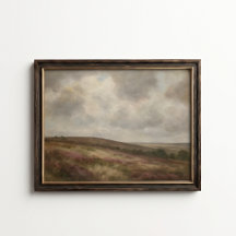 Affiche de la lande à bruyère du Yorkshire