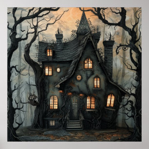 Affiche de la maison de sorcières