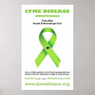 Affiche de la maladie de Lyme