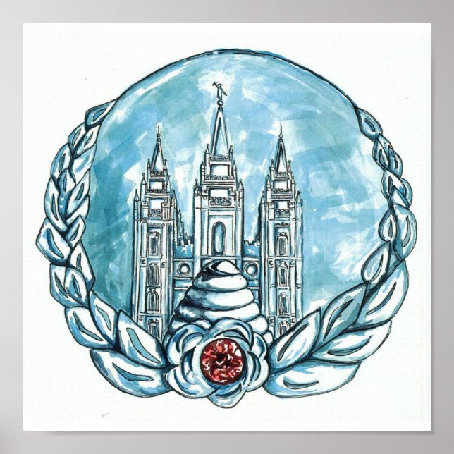 affiche de la médaille de la jeune femme (Devant)