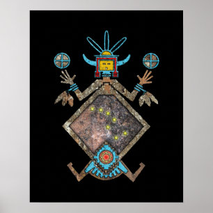 Affiche de la mythologie navajo