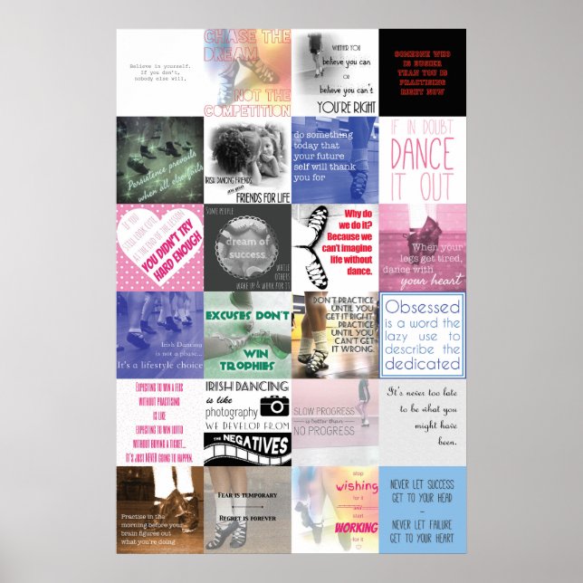 Affiche de la Parade des champions de danse irland (Devant)