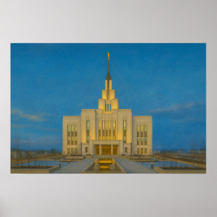 Affiche de la peinture du temple de Saratoga Sprin