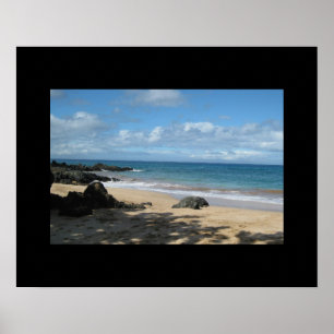 Affiche de la plage de Maui