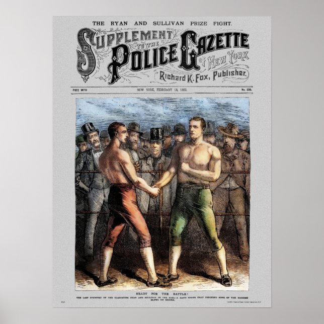 Affiche de la police Sullivan Ryan (couleur) (Devant)