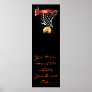Affiche de la porte de basket-ball