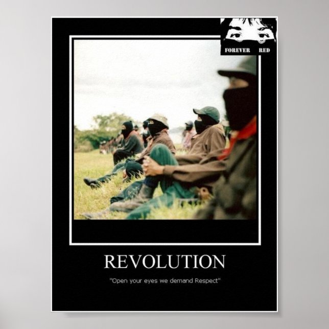 Affiche de la révolution (Devant)