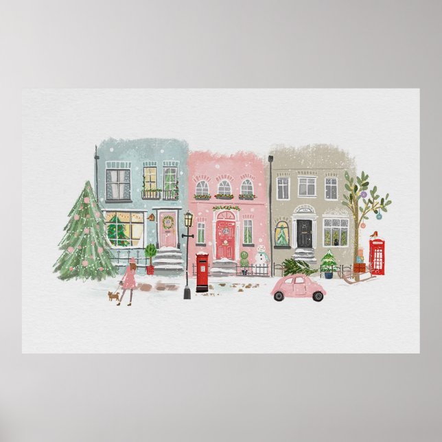 Affiche de la rue Christmas (Devant)