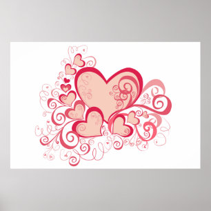 Affiche de la Saint-Valentin