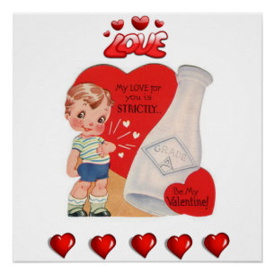 Affiche de la Saint-Valentin