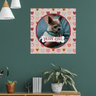 Affiche de la Saint-Valentin avec photo de votre c