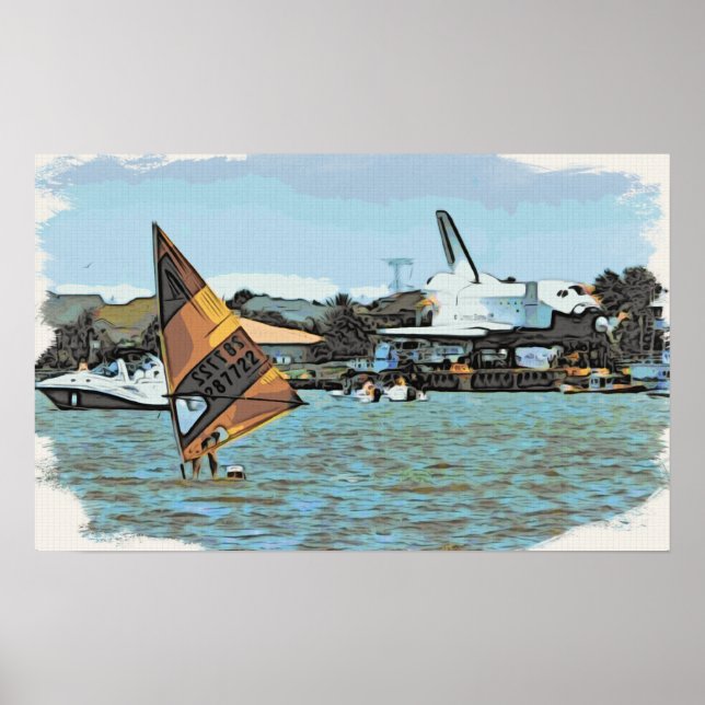 Affiche de la série d'eau Explorer #1 (Devant)