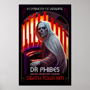 Affiche de la Symphonie de la Vengeance du Dr Phib