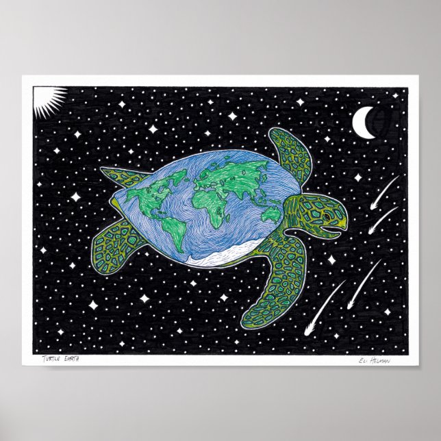 Affiche de la Tortue Terre (Devant)