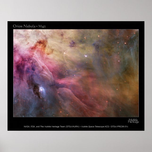 Affiche de la TVH Orion Nebula M42 (Devant)