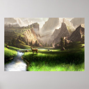 Affiche de la vallée de Deer