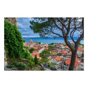 Affiche de la ville croate Omis