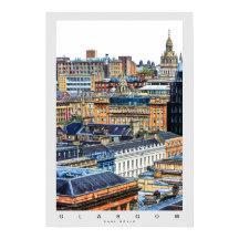 Affiche de la ville de Glasgow