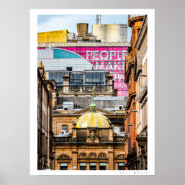 Affiche de la ville de Glasgow