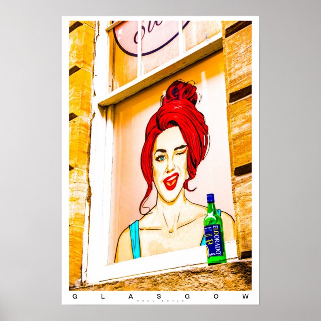 Affiche de la ville de Glasgow (Devant)