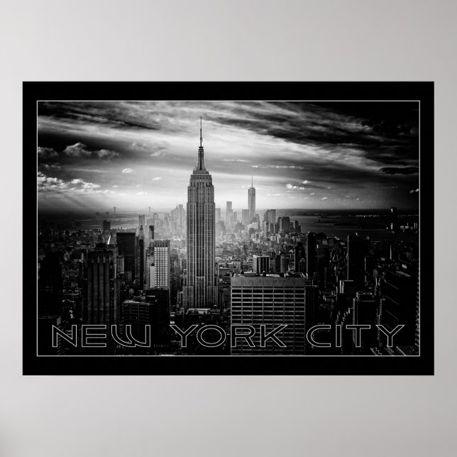 Affiche de la ville de NEW YORK (Devant)