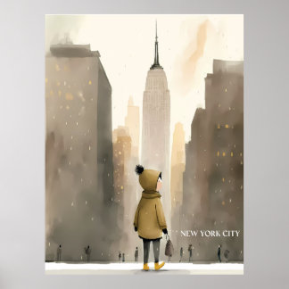 Affiche de la ville de New York