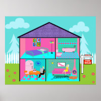 Affiche de l'agent immobilier Dream House