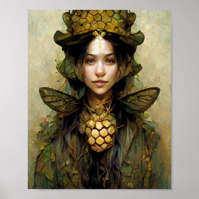 Affiche de l'apiculteur Fae Imaginaire Art (Devant)