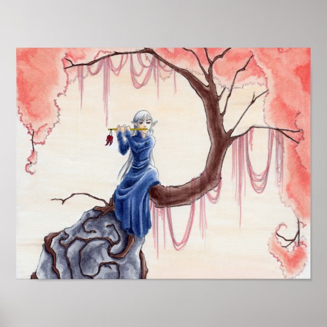 Affiche de l'arbre de chanson (Devant)