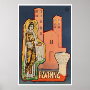 Affiche de l'art de Ravenne Italie Impression de v