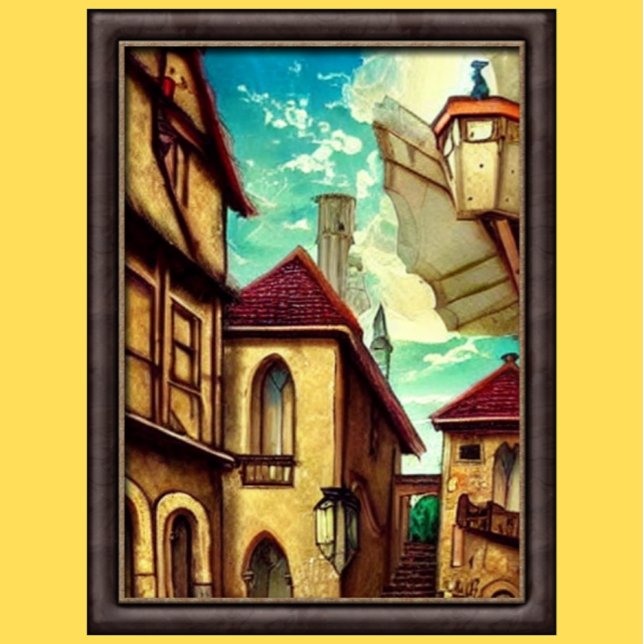 Affiche de l'Art numérique de l'Imaginaire du Roya (Créateur téléchargé)