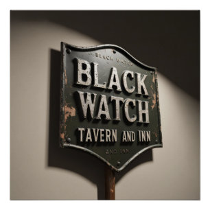 Affiche de l'auberge Black Watch en détresse