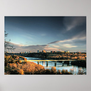 Affiche de l'automne à Edmonton