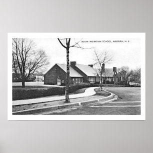 Affiche de l'école de South Mountain Ca. 1936