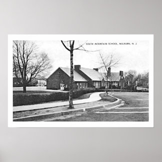 Affiche de l'école de South Mountain Ca. 1936