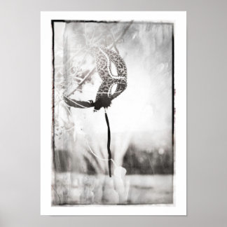 affiche de l'empreinte de léopard maschera