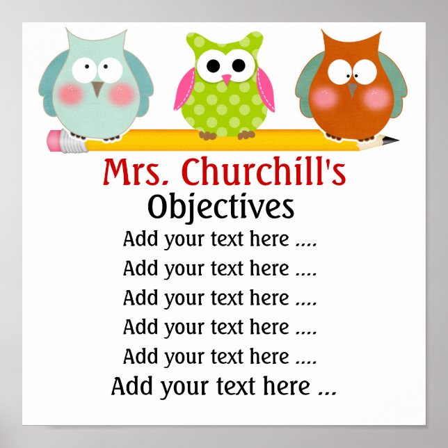 Affiche de l'enseignant de l'école - SRF (Devant)